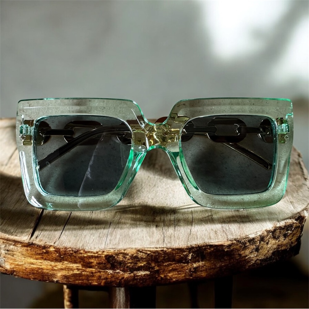 Green Sunglasses Accessories